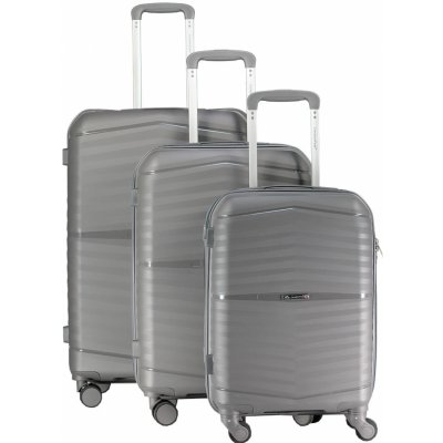 Geographical Norway Canadian Peak Swap šedá 91L, 59L, 34L 53x34x21 cm, 65x40x27 cm, 77x47x29 cm – Zboží Dáma