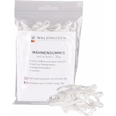 Waldhausen Gumičky na pletení hřívy široké Černá – Zbozi.Blesk.cz