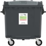 Plastik Gogić Plastový kontejner 1100 l plochý, na sběr kovů
