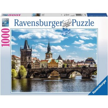 Ravensburger Praha: Pohled na Karlův most 1000 dílků