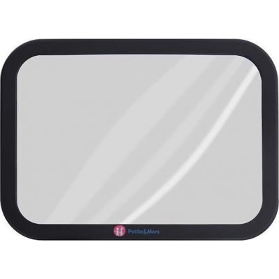 Petite&Mars velké zrcátko do auta Black 26 x 17 cm – Sleviste.cz