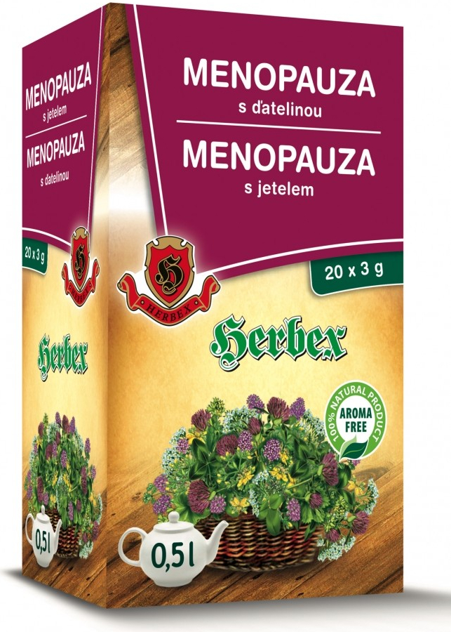 Herbex Menopauza s jetelem 20 x 3 g