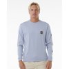 Pánské Tričko Rip Curl tričko SWC BREAKER LS TEE Spray Blue