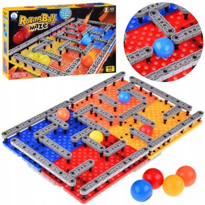 Jokomisiada Labyrint dráha pro kuličky 193 ks – Zboží Dáma