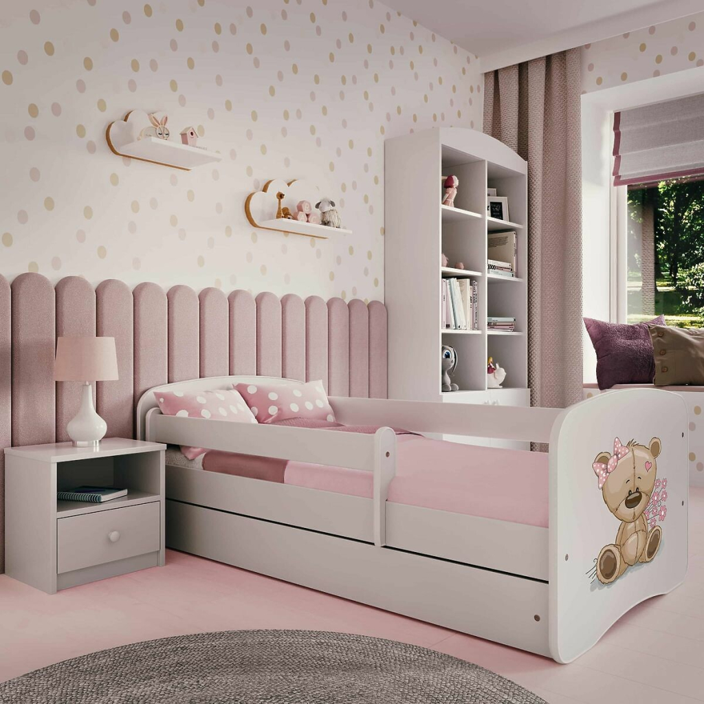 Kocot Kids Teddy Bear bez úložného prostoru bílá