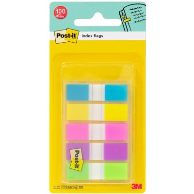Post-it Indexové záložky malé neonové barvy 1 ks – Hledejceny.cz