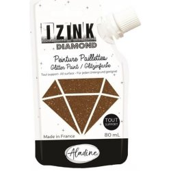 IZINK Diamantová barva Diamond hnědá 80 ml