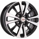 Racing Line B1846 6x15 4x100 ET40 black polished – Hledejceny.cz