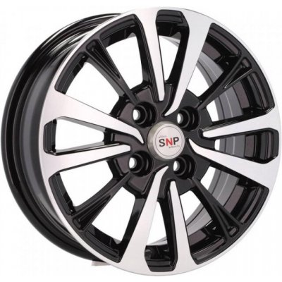 Racing Line B1846 6x15 4x100 ET40 black polished – Hledejceny.cz