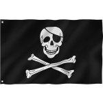 WARAGOD pirátská vlajka Jolly Roger 150x90 cm – Hledejceny.cz