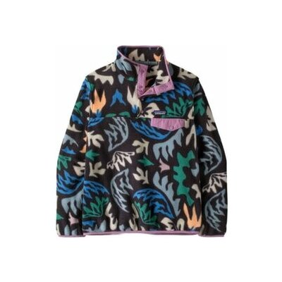 Patagonia Lightweight Synch Snap-T Pulover Women Kaleido: Black černá – Zboží Mobilmania