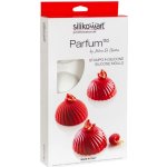 Silikomart Forma silikonová design Parfum polokoule rýhovaná 6 x110 ml – Sleviste.cz