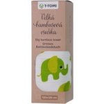 T-tomi BIO Velká bambusová osuška green elephants / zelení sloni – Hledejceny.cz