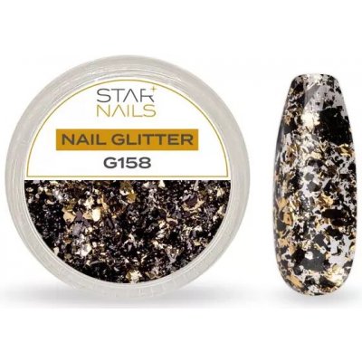 Starnails Nail Art zdobení glitter G158 – Hledejceny.cz