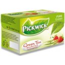 Pickwick Zelený čaj s jahodami a citronovou trávou 20 x 1,5 g