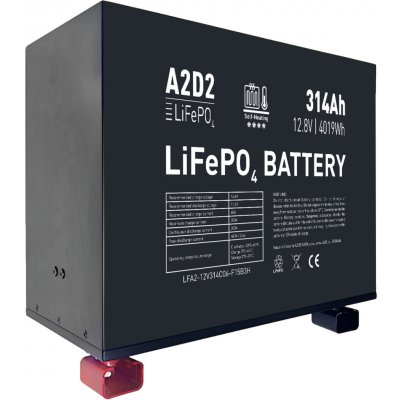 A2D2 LiFePO4 LFA2-12V314C06-F15B3H 12,8V 314Ah originální – Hledejceny.cz
