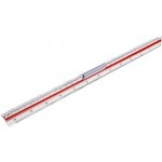 Koh i N|oor 071500400000 pravítko měřítko trojboké poměrové délka 300 mm stupnice o poměrech 1:20 1:25 1:50 1:100 1:200 a 1: – Zboží Dáma