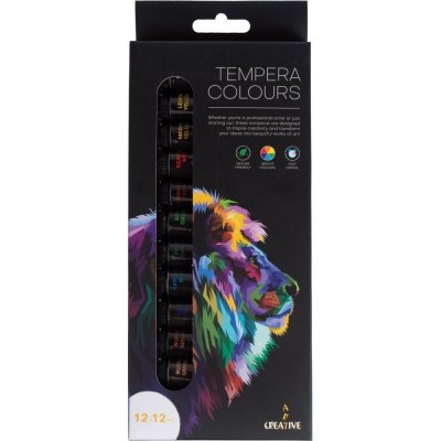 Creative akrylové farby 12 farieb 12 ml 24144 – Sleviste.cz