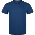 CityZen bavlněné triko pánské AGEN kulatý výstřih modré – Zboží Dáma