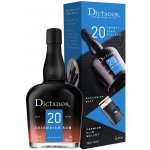 Dictador 20y 40% 0,7 l (dárkové balení peněženka) – Hledejceny.cz