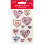 Samolepky Crystal Srdíčka – Zboží Mobilmania