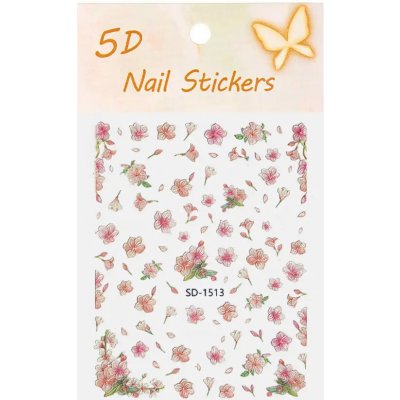 Starnails Samolepky na nehty 5D Flowers SD-1513 – Hledejceny.cz