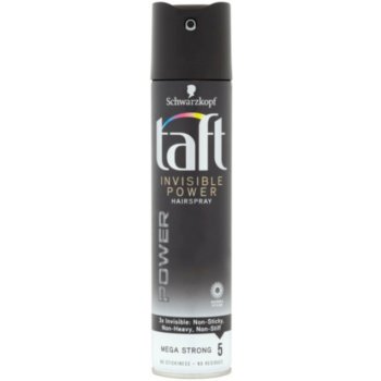 Taft lak na vlasy Invisible power fixace 5 250 ml