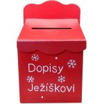 Goba Schránka na dopisy Ježíškovi plechová – Hledejceny.cz