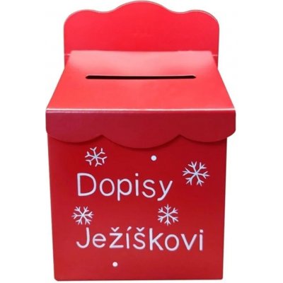 Goba Schránka na dopisy Ježíškovi plechová – Hledejceny.cz