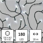 Emos D4AC09 LED řetěz studená bílá 18m – Hledejceny.cz