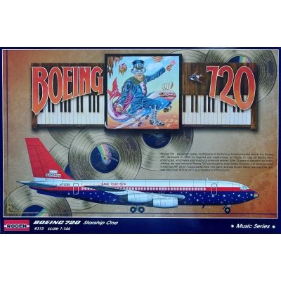 Roden Boeing 720 Band Tour 1974 315 1:144