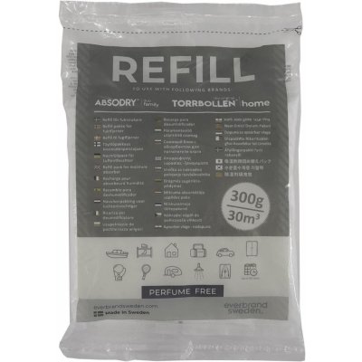 Everbrand Sweden Absodry Duo Family Bag 3, náhradní sáčky do pohlcovače vlhkosti , 4 x 300 g – Hledejceny.cz