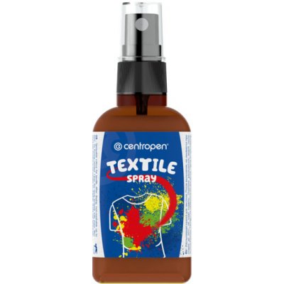 CENTROPEN barva na textil 1139 sprej 110 ml hnědá – Zboží Dáma