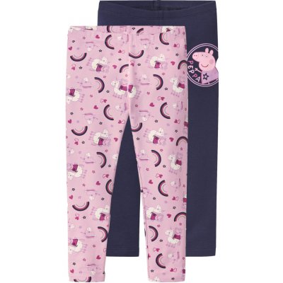 Dívčí termo legíny 2 kusy navy modrá růžová – Zboží Mobilmania