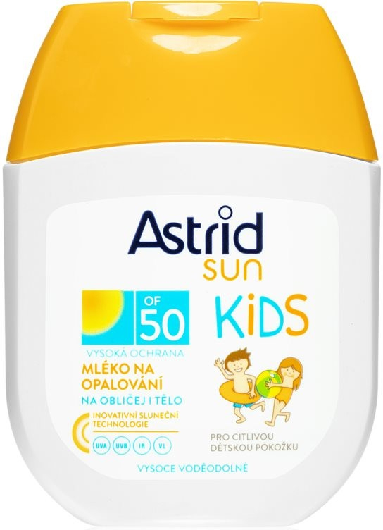 Astrid Sun Kids mléko na opalování SPF50 80 ml
