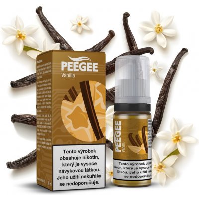 PEEGEE Vanilka 10 ml 12 mg – Hledejceny.cz