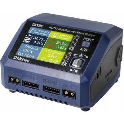 SKY RC D100 Neo nabíječ 2x 100W – Zboží Dáma SKY RC D100 Neo nabíječ 2x 100W – Zboží Dáma