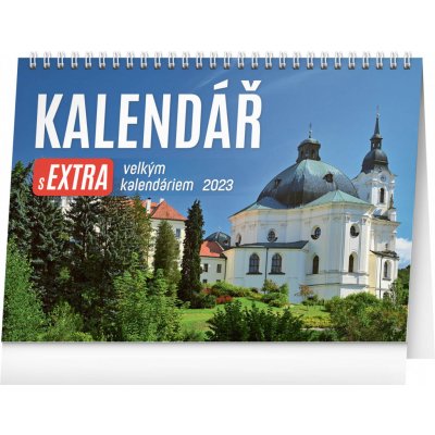 stolní s extra velkým kalendáriem 30 × 21 cm 2023 – Zbozi.Blesk.cz
