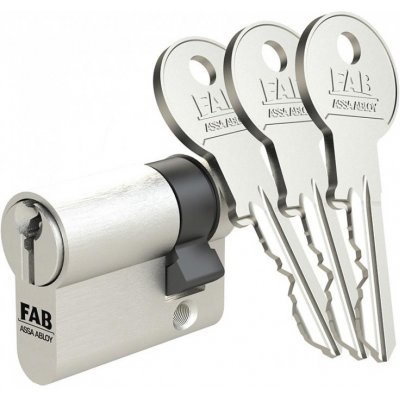 Assa Abloy FAB 1.00 40 + 55 mm / nikl mat / 1ks