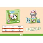 RKToys Magnetické puzzle Zvířátka – knížka na cesty – Sleviste.cz