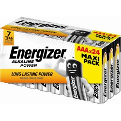 Energizer Alkaline Power AAA Family Pack 24 ks 7638900414677