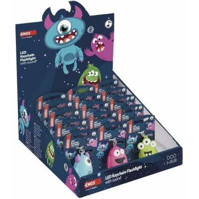 Přívěsek na klíče Emos P4721 LED příšerky se zvukem – Hledejceny.cz