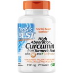 Doctor's Best High Absorption Curcumin C3 Complex + Bioperine 500 mg 120 kapslí – Hledejceny.cz