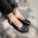 Groundies dámské Barefoot baleríny Lily 3.0 černá – Zboží Dáma