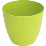 Plastkon Květináč Ella matný 21 cm, zelená – Zboží Mobilmania