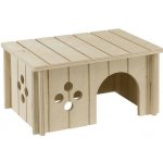 Ferplast dřevěný domek SIN 4645 pro hlodavce 26 x 17,3 x 13 cm – Hledejceny.cz