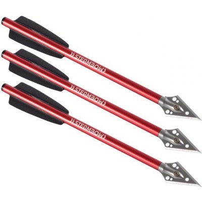 Steambow AR-série duralový 6,3″ 3 ks – Zboží Dáma