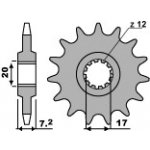 PBR Sprockets 600 11 18NC | Zboží Auto