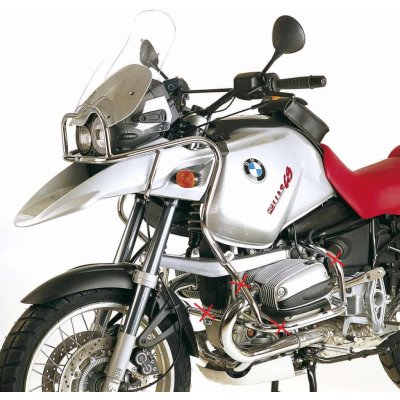 Padací rám horní Hepco & Becker, BMW R1150 GS, chromovaný – Zboží Mobilmania