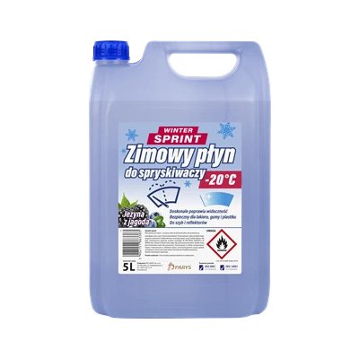 ATAS WINTER SPRINT Zimní kapalina do ostřikovačů ostružina a borůvka -20°C 5 l – Zboží Mobilmania